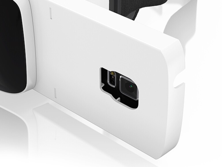 Zeiss VR One mit Schublade für Samsungs S5