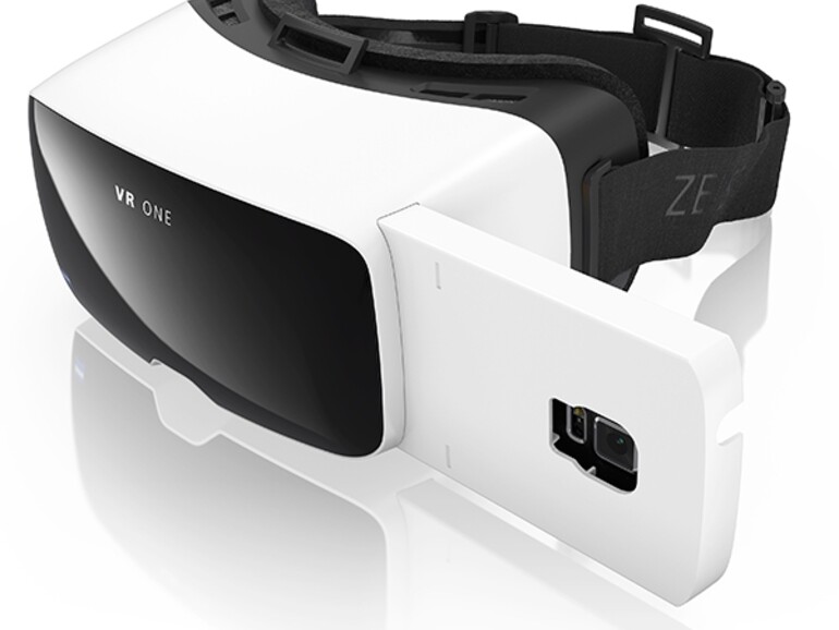 Zeiss VR One mit Schublade für Samsungs S5