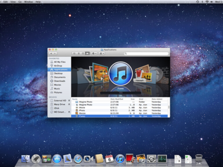 Vieles kann in OS X vom Nutzer angepasst werden.