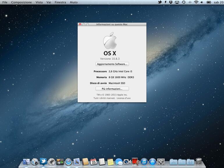 Auch das Dock kann der Nutzer individuell gestalten.
