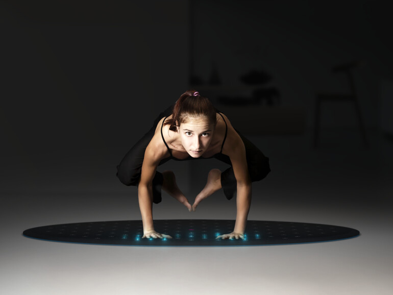 Die Tera-Matte eignet sich ideal für Yoga.