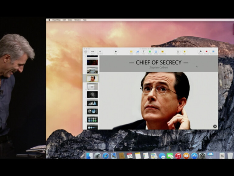 Sicherheit steht bei Apple nun ganz oben auf der Liste - mit der gewissen Selbstironie