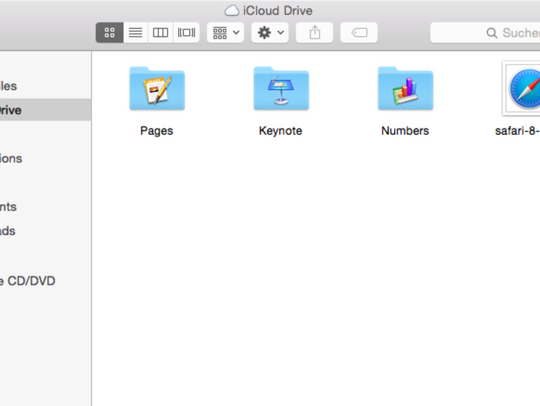 iCloud Drive im Finder