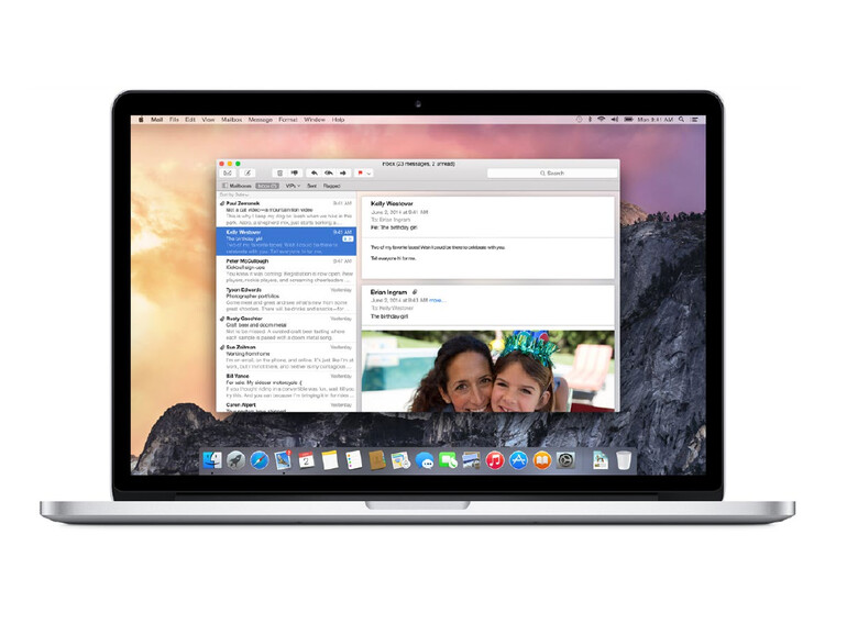 Apple Mail kommt mit vielen neuen Funktionen und einem neuen Look.