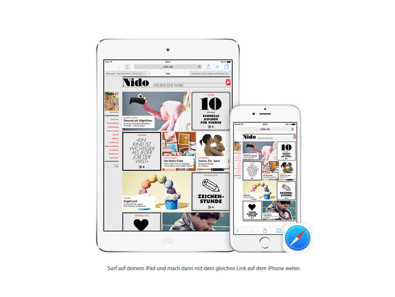 Apples neue Funktion Handoff funktioniert leider nicht auf allen Yosemite-fähigen Geräten.