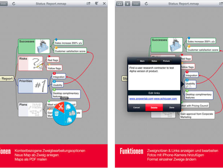 Mindjet für Mindmapping
