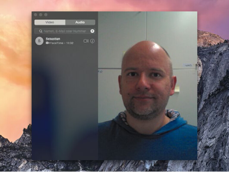 Mit einem Mac oder iPhone und FaceTime bleiben Sie auch übergroße Distanzen in Kontakt mit Ihren Kollegen oder der lieben Verwandschaft