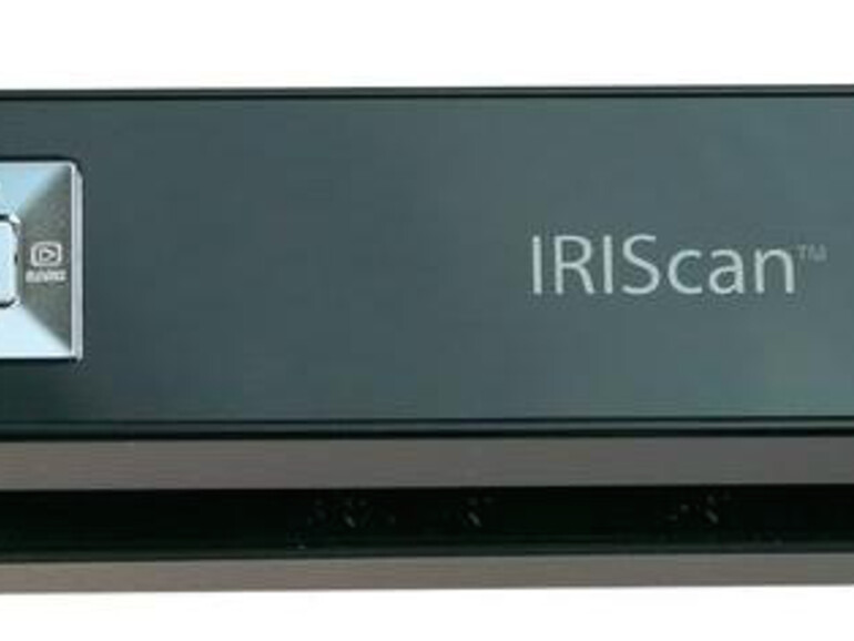 Der IRIScan ist klein, leicht und mobil