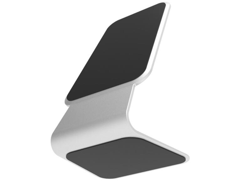 Dank Nanoschaum haftet der Ständer auf glatten Oberflächen