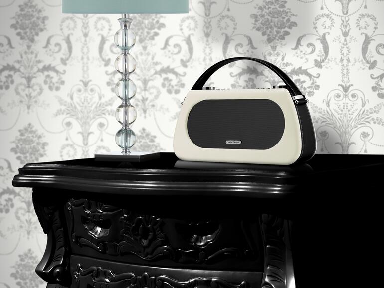 Beeindruckend ist neben dem stylischen Design der sehr gute Sound des Lautsprechers.