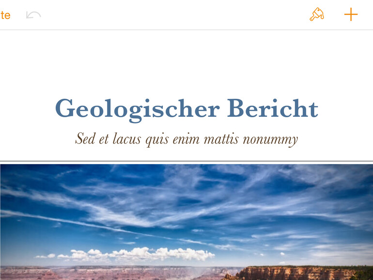 Apple Pages ist ein vollwertiger Texteditor und auch auf dem iPad eine Empfehlung wert, wie alle Teile von Apples Office-Suite.