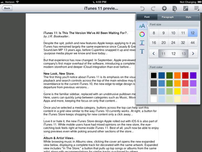 Polaris Office ist umfassend, bietet viele Funktionen und ist richtig gut.