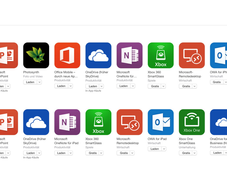 Microsofts Office-Apps jetzt auch auf dem iPhone und mit erweitertem kostenfreien Umfang.