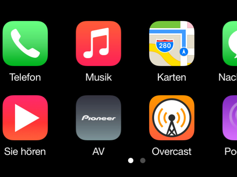 Nach dem heutigen Update auf Version 1.1 funktioniert die App auch mit Apple CarPlay und wird von Apple direkt auf dem ersten Bildschirm platziert