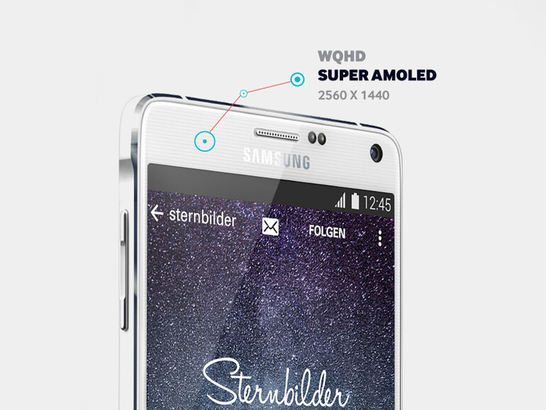 Im Bereich Hardware ist das Galaxy Note 4 dem iPhone 6 Plus überlegen