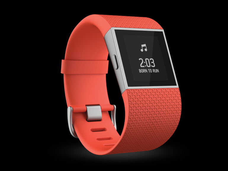 Das dritte neue Modell Fitbit Surge ist mit GPS und einem Touchdisplay ausgerüstet.