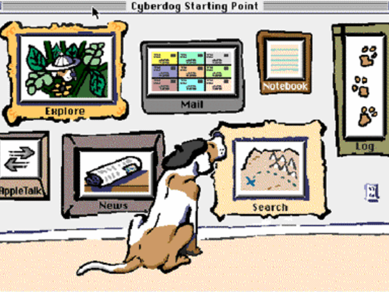 Cyberdog war einer der ersten Browser für den Mac. Allerdings wurde er nur spärlich unterstützt, obwohl die Software auch einen E-Mail-Client und einen Newsreader bot