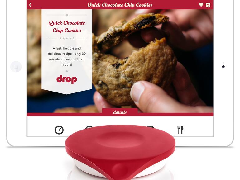 Küchenwaage Drop mit iPad-App