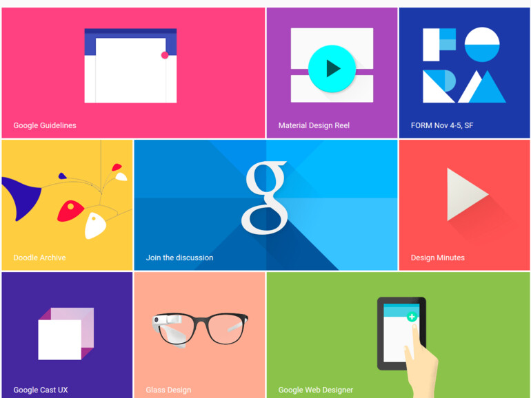 Das Material-Design wird von allen Seiten gelobt