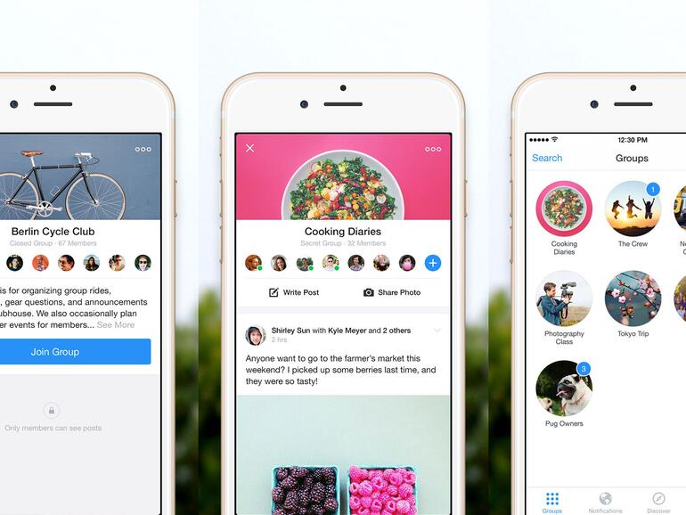 Erstellen, verwalten und entdecken Sie Facebook-Gruppen