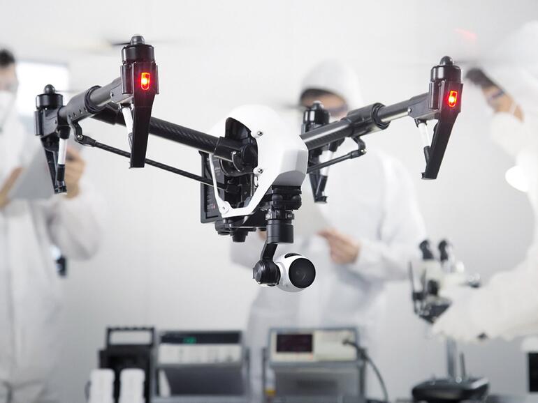 Der neue Quadrocopter von DJI: Inspire 1