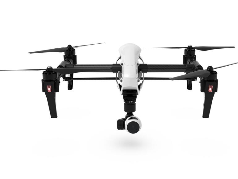 Die Kamera der Inspire 1 macht Videoaufnahmen in 4K