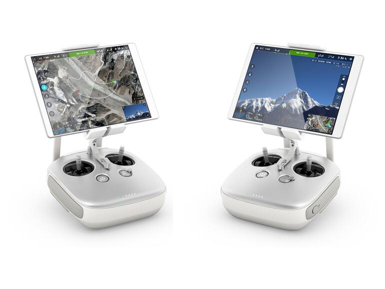 Die Inspire 1 kann mit zwei Steuergeräten gekoppelt werden