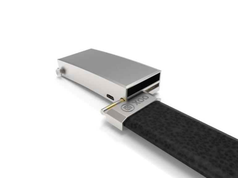 Die Schnalle lässt sich ganz einfach abnehmen