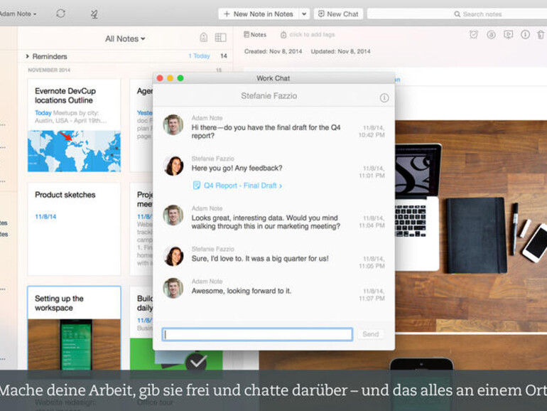 Evernote 6 auf OS X
