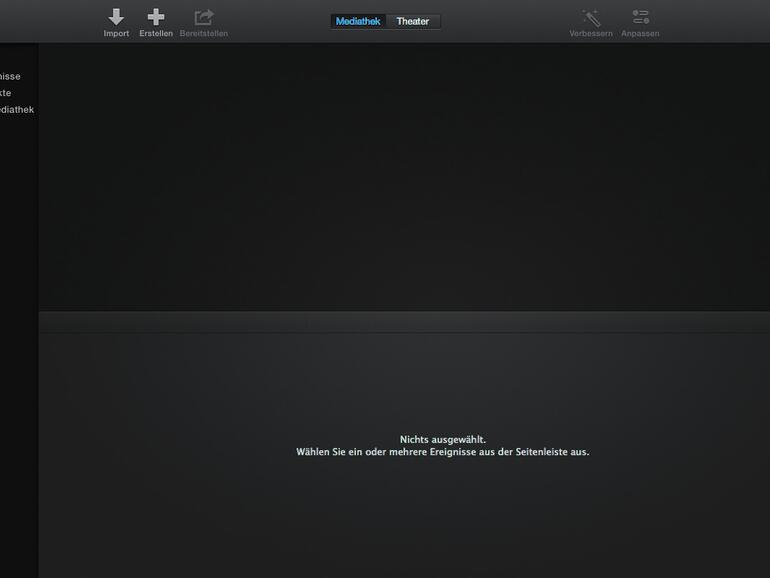 Kamera anschließen: Schließen Sie zuerst Ihre Kamera an. Klicken Sie dann auf die Schaltfläche „Importieren“. Es öffnet sich nun ein neues Dialogfenster. In diesem finden Sie eine Auflistung aller für den Import verfügbaren Geräte....