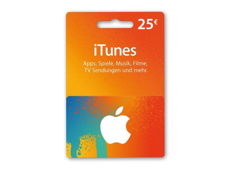 Lidl startete eine Rabattaktion auf iTunes-Geschenkkarten