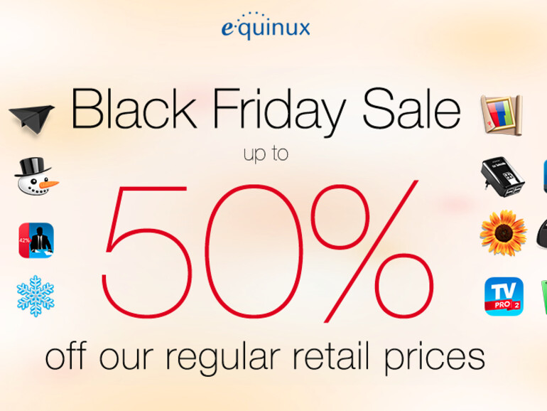 Bei equinux gibt es ab heute bis einschließlich Montag ...