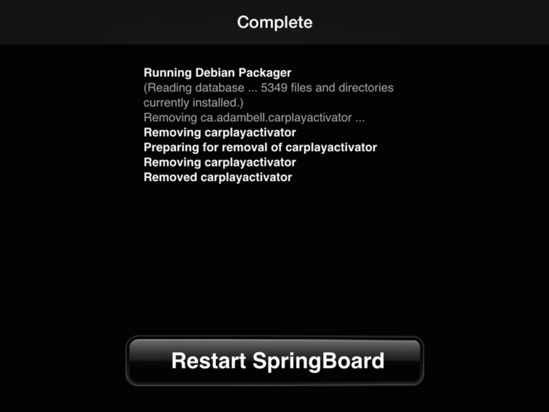 CarPlay auf dem iPhone-Display