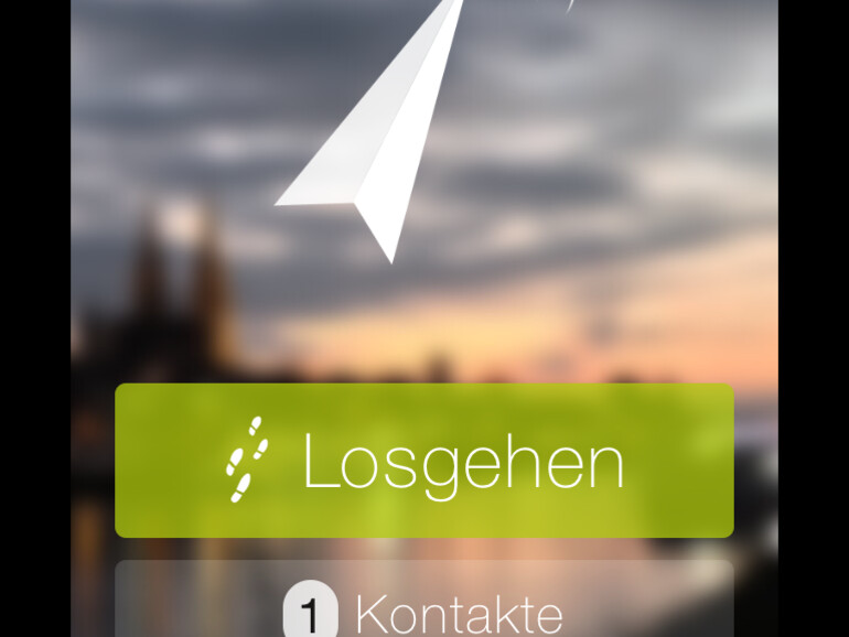 Per Live Ortübertragung können sich Nutzer der „KommGutHeim“-App von Personen auf dem Nachhauseweg begleiten lassen.