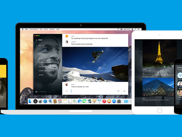 Wire bringt moderne Kommunikation auf alle Geräte