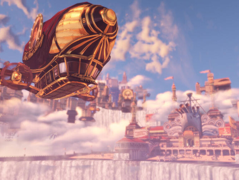 Bioshock Infinite: Das Actionspiel rund um den Protagonisten Booker DeWitt spielt in einer fantastischen Welt über den Wolken und fasziniert durch eine fesselnde Hintergrundgeschichte vor einer atemberaubenden Grafik- und Soundkulisse.