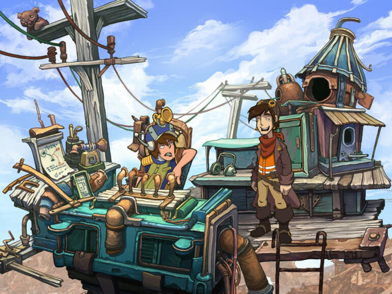 Deponia: Rufus will den Müllbergen seiner Heimat entfliehen und gerät dabei von einer wahnwitzigen Situation in die nächste. Die dreiteilige humorvolle Point-and-Click-Adventure-Reihe ist für viele Lacher gut und überzeugt durch die...