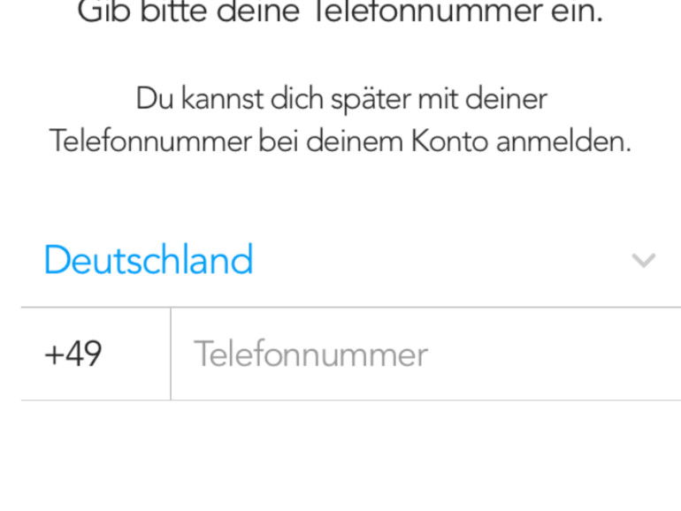 In einem ersten Konfigurationsschritt müssen ein paar eigene Kontaktdaten eingetragen werden.