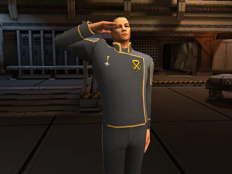 Verdiente Soldaten erhalten Orden.