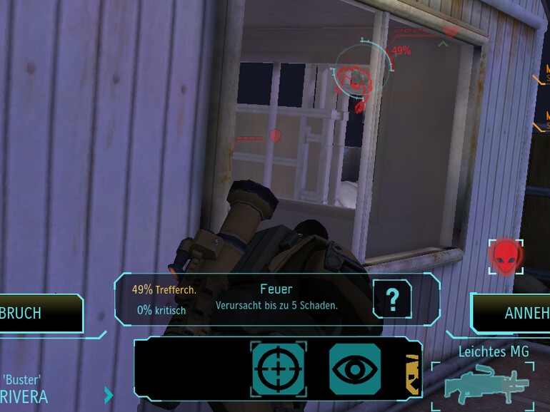 Einige Aliens können auch schweben.