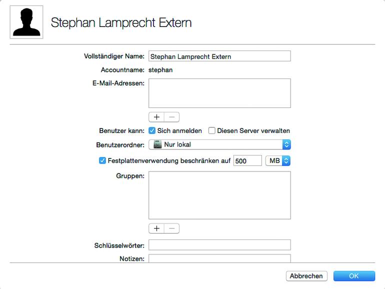 Externer Zugang