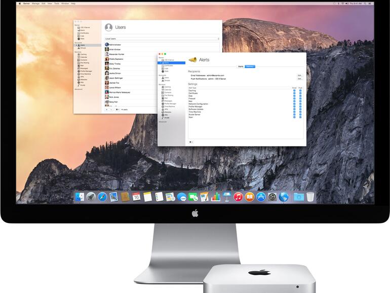 OS X 10.10 Yosemite Server-Edition