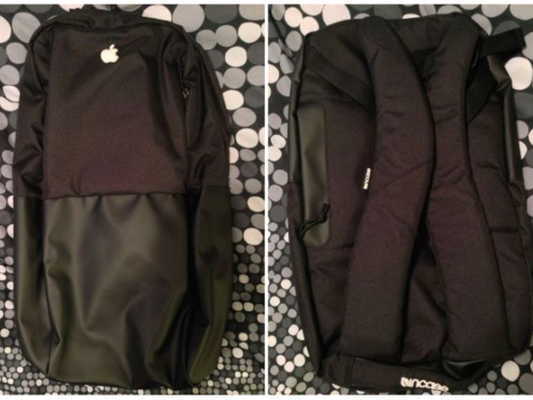 Apple backpack top