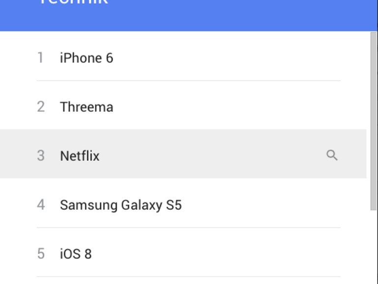 Die deutschen Top 10 der Google Suchbegriffe aus dem Bereich Technik