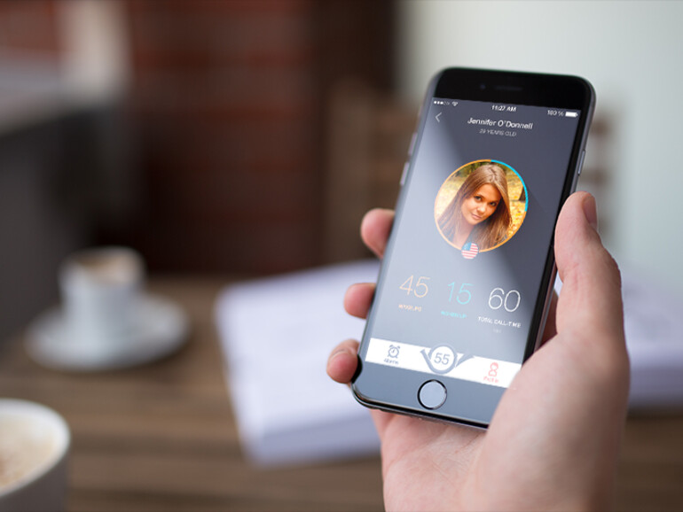 Wecken Sie wildfremde Menschen mit Wakie