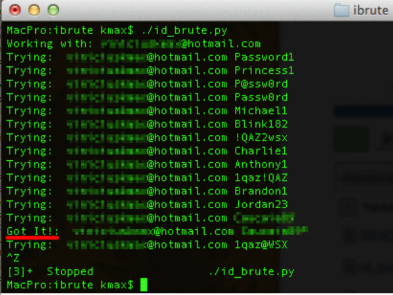 Eine Sicherheitslücke in der iCloud erlaubt Brute-Force-Attacken