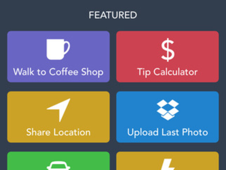 Workflow auf dem iPhone