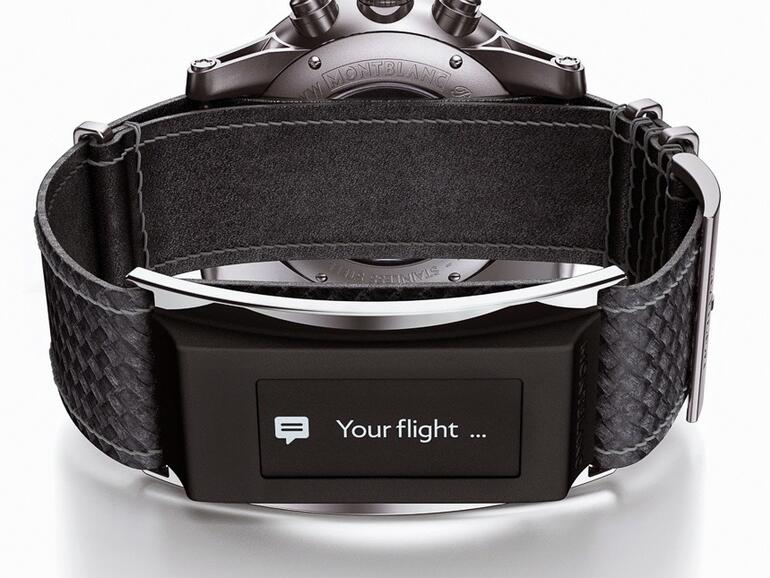 Montblancs "e-Strap" macht jede Uhr zur Smartwatch