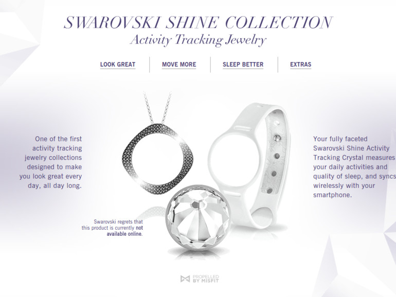 Shine fitness top tracker