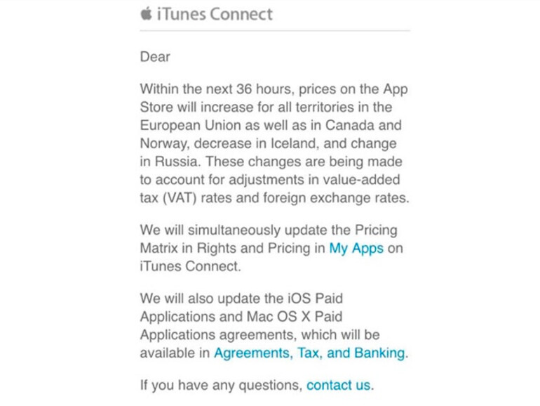 ... gab Apple bekannt.